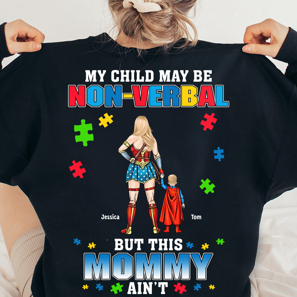 Personalized Gifts For Autism Mom Shirt Autistic Kids 02TODT070325PA - Shirts - GoDuckee