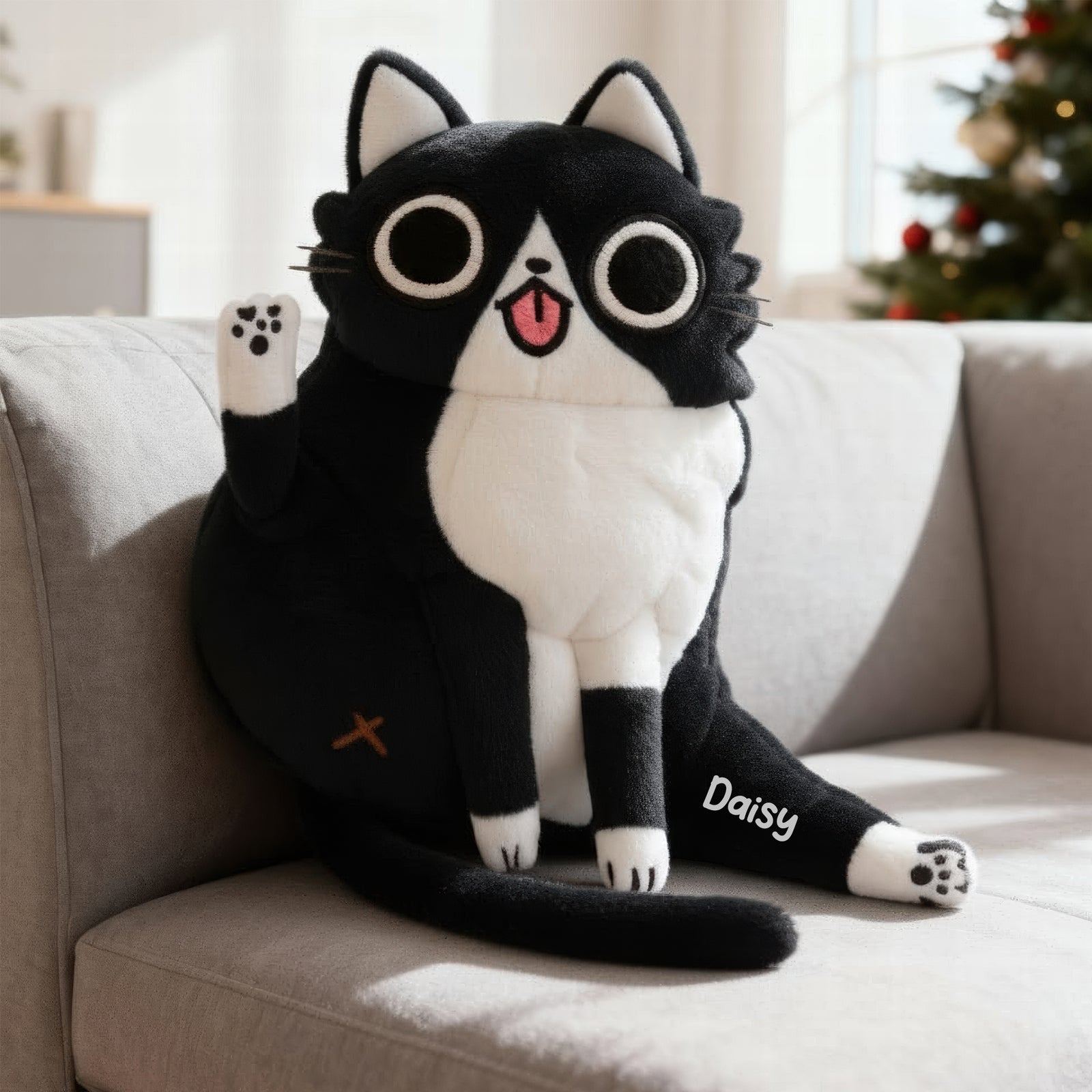 Fun Attitude Cat Custom Shape Pillow - Personalized Gifts For Cat Lovers 05QHQN121125 - Pillow - GoDuckee