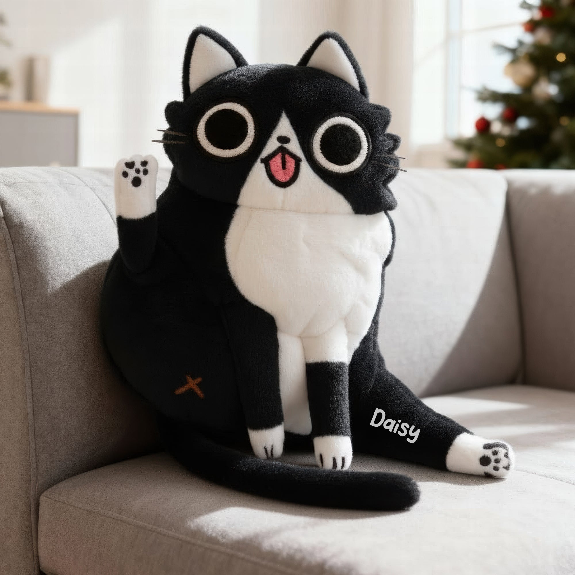 Fun Attitude Cat Custom Shape Pillow - Personalized Gifts For Cat Lovers 05QHQN121125 - Pillow - GoDuckee