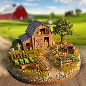 Farmhouse Acrylic Plaque - Personalized Gifts For Farmers 04TOQN240625 - Shaped Plaques - GoDuckee