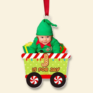 Custom Photo Gifts For Kid Ornament Acrylic Christmas 02XQMH280924 - Ornament - GoDuckee