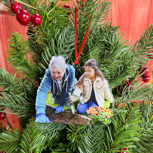 Custom Photo Gifts for Gardening Grandma Ornament 138acvp140924 - Ornament - GoDuckee