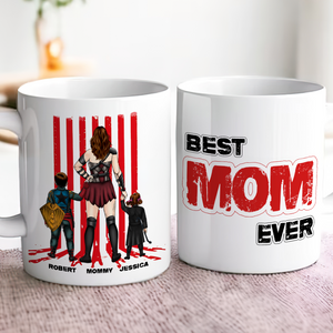 Supes Mom Coffee Mug - Personalized Gifts For Mom 03topu120425hg - Coffee Mug - GoDuckee