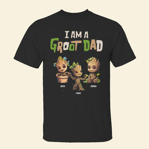 I Am A Dad Personalized Shirt, Gift For Family, 03huhn070623 - Shirts - GoDuckee