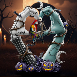 Forever Heart Acrylic Plaque Personalized Gifts For Couple 01TODT140725 - Shaped Plaques - GoDuckee