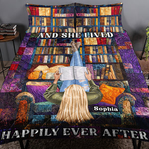 Personalized Gifts For Book Lovers Quilt Bed Set 02qnqn011124tm - Blanket - GoDuckee