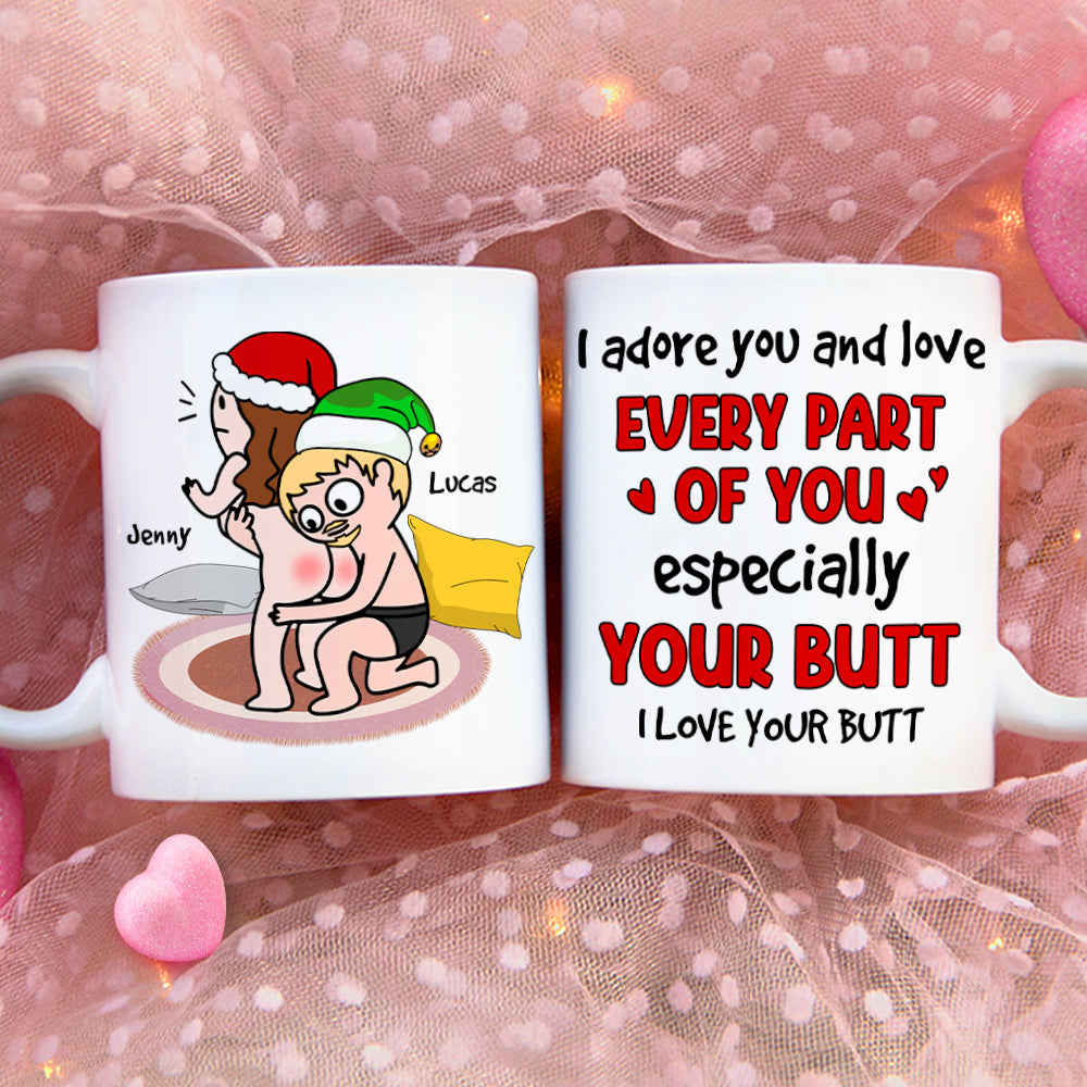 Personalized Gifts For Couple Christmas Coffee Mug 03NATN181124HH - Coffee Mug - GoDuckee