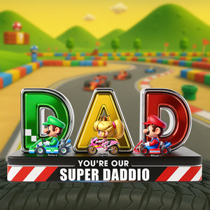 Car Game Fans Acrylic Plaque - Personalized Gifts For Dad 04TGQN290425 - Shaped Plaques - GoDuckee