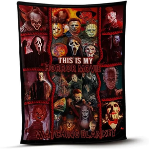 Halloween Gifts For Horror Movie Fans Blanket 01acxx280824 - Blanket - GoDuckee