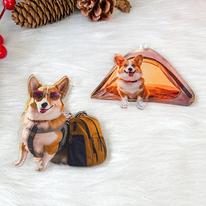 Custom Photo Gifts for Dog Lovers Ornament 10acvp140924 - Ornament - GoDuckee