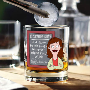 Personalized Gifts For Mom Whiskey Glass 031huqn140225hg - Whiskey Glass - GoDuckee