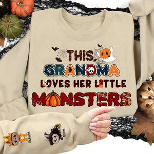 Personalized Gifts For Grandma Shirt Halloween 01XQLU270824 - AOP Products - GoDuckee