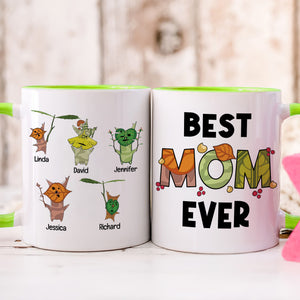 Personalized Gifts For Mom Coffee Mug Best Mom Ever 02naqn220324 - Coffee Mugs - GoDuckee