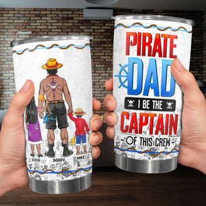 Personalized Gifts For DadTumbler Pirate Dad 02HUMH130325PA - Tumbler Cup - GoDuckee