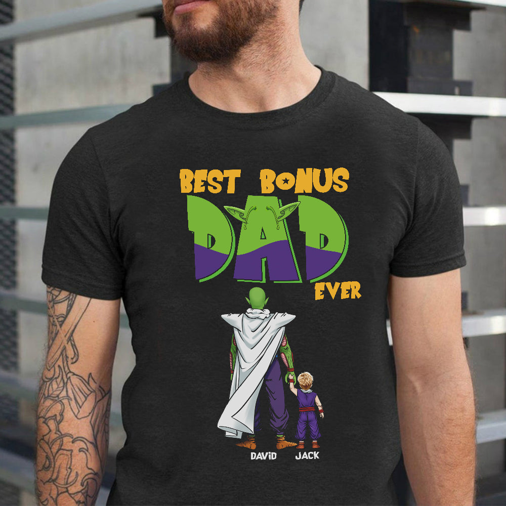 Step Dad Bonus Dad Personalized Shirts - 02QHTN0100623HH - Shirts - GoDuckee
