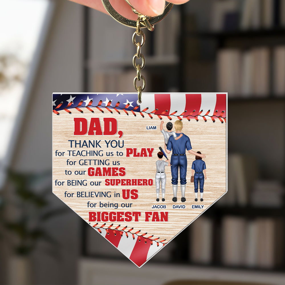 Personalized Gifts For Dad Keychain 02topu050324 Father's Day - Keychains - GoDuckee