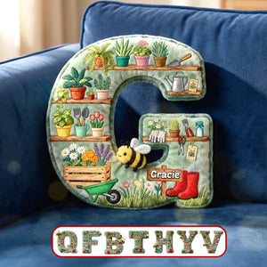 Dream Garden Shaped Pillow, Personalized Gifts For Gardening Lovers 03qhmg031225 - Pillow - GoDuckee