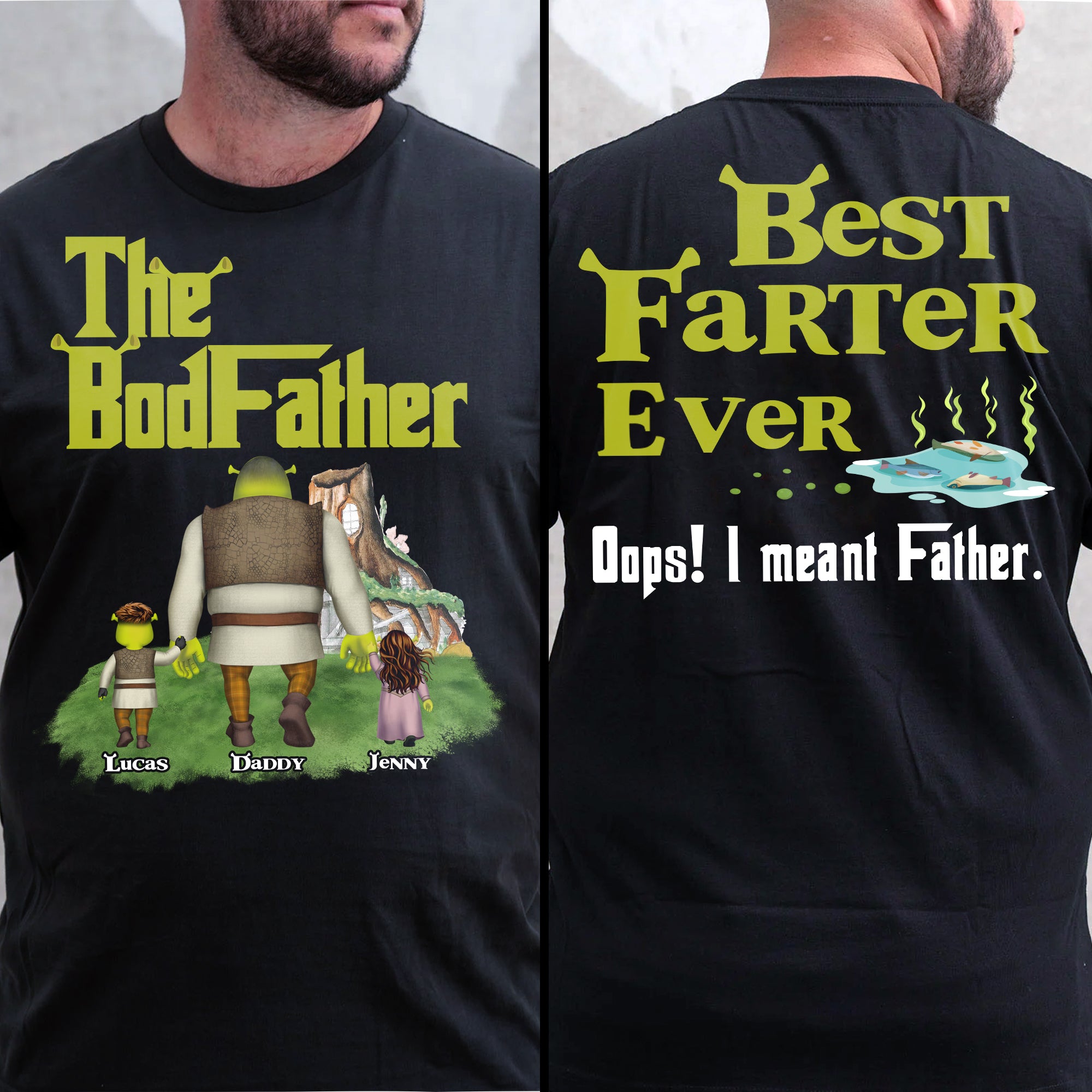 Personalized Gifts For Dad Shirt 01QHTN040524HH Father's Day - 2D Shirts - GoDuckee