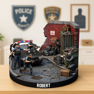 Police Acrylic Plaque - Personalized Gifts For Police Officer 01TOPU070725 - Shaped Plaques - GoDuckee