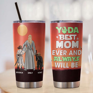 Personalized Gifts For Mom Tumbler Best Mom Ever 01napu220124hhhg - Tumbler Cups - GoDuckee