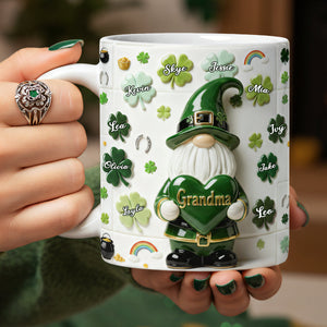 Lucky Coffee Mug - Personalized Gifts For Mother and Grandma 01tota130226 - Coffee Mug - GoDuckee