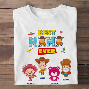 Personalized Gifts For Mom Shirt Best Mama Ever 01KAPU280224 - 2D Shirts - GoDuckee