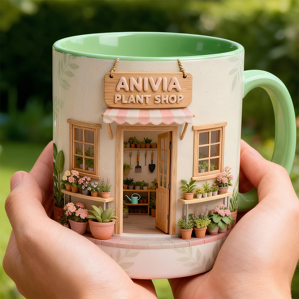 Garden Shop Accent Mug - Personalized Gifts For Garden Lovers 04kidt230126 - Coffee Mug - GoDuckee