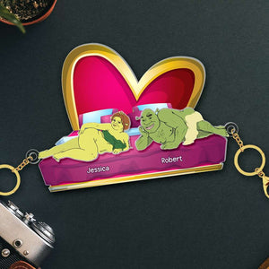 Personalized Gifts For Naughty Couple Key Holder 04kaqn160824 - Key Holder - GoDuckee