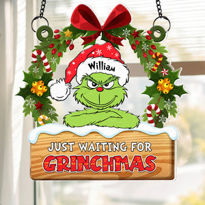 Personalized Christmas Suncatcher Ornament 01acdt120924 - Ornament - GoDuckee