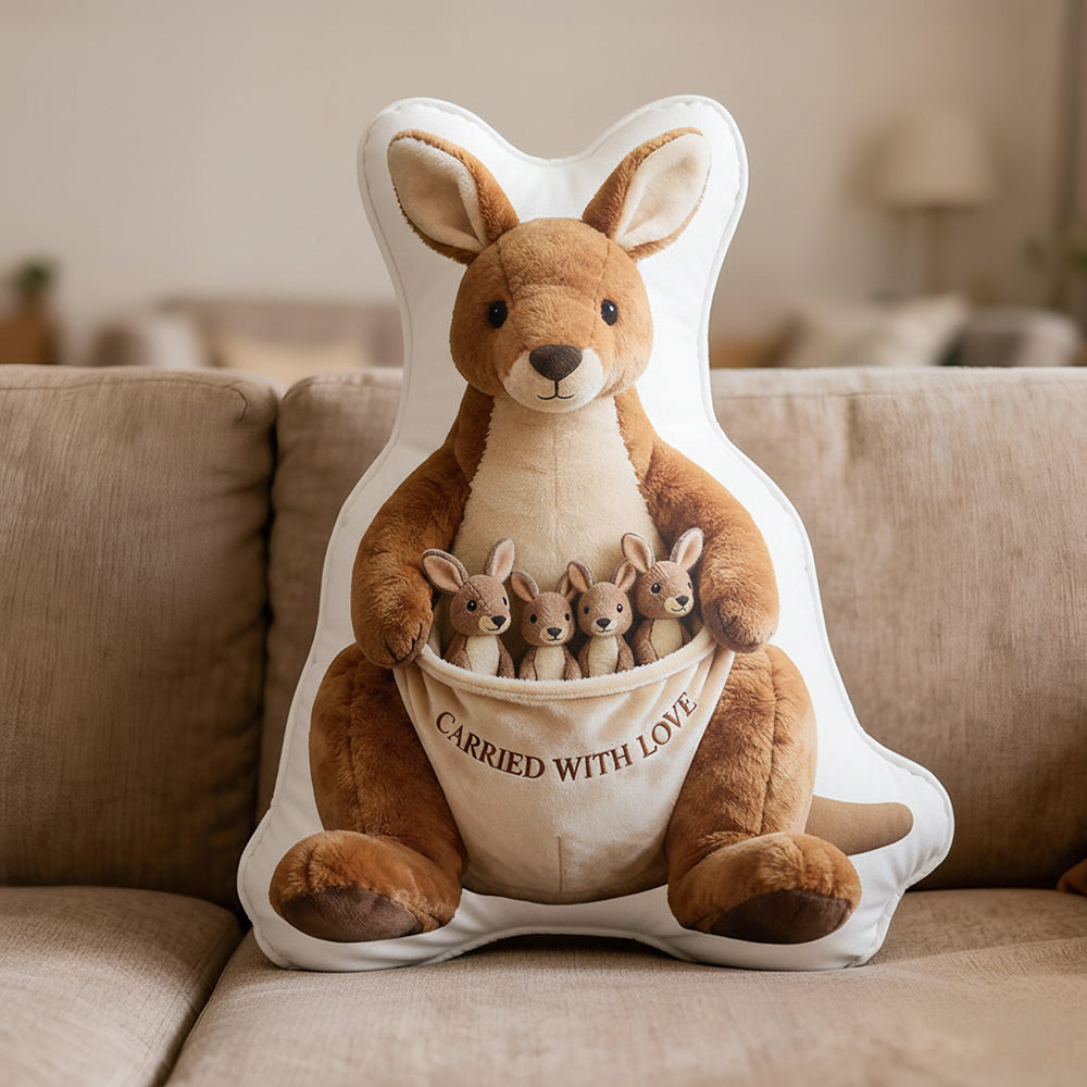 Carried With Love Pillow - Personalized Gifts For Mom 04KIDT020226 - Pillow - GoDuckee