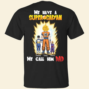 We Call Him Dad-02htpo050623hh Personalized Shirt - Shirts - GoDuckee