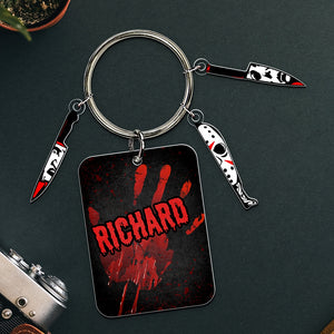 Personalized Gifts For Horror Movie Fan Keychain 06naqn060824 - Keychains - GoDuckee