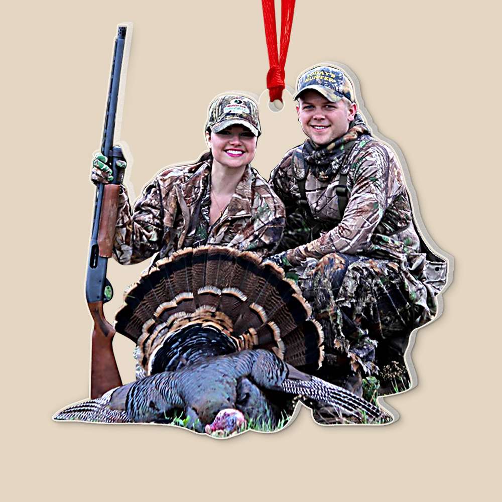 Personalized Outdoor Sports Ornaments With Upload Image, Perfect Gifts