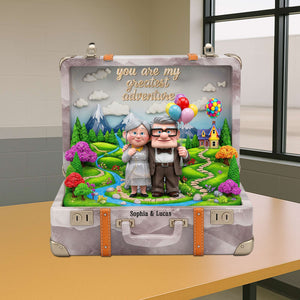 Forever Couple Acrylic Plaque - Personalized Gifts For Couple 04OHTN070725 - Shaped Plaques - GoDuckee