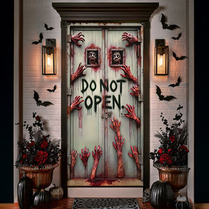 Halloween Gifts For Horror Fans Door Cover 145acqn240824 - Door Covers - GoDuckee