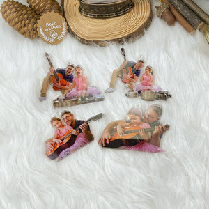 Custom Photo Gifts For Guitar Palyes Ornament 88acvp140924 - Ornament - GoDuckee