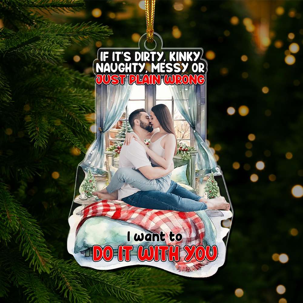 Custom Photo Gifts For Couple Ornament Christmas 05OHLU071024