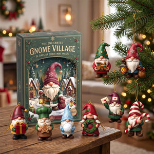 Gnome Village Advent Calendar Blind Box - Personalized Christmas Gifts 04totn271026 - Advent Calendar - GoDuckee