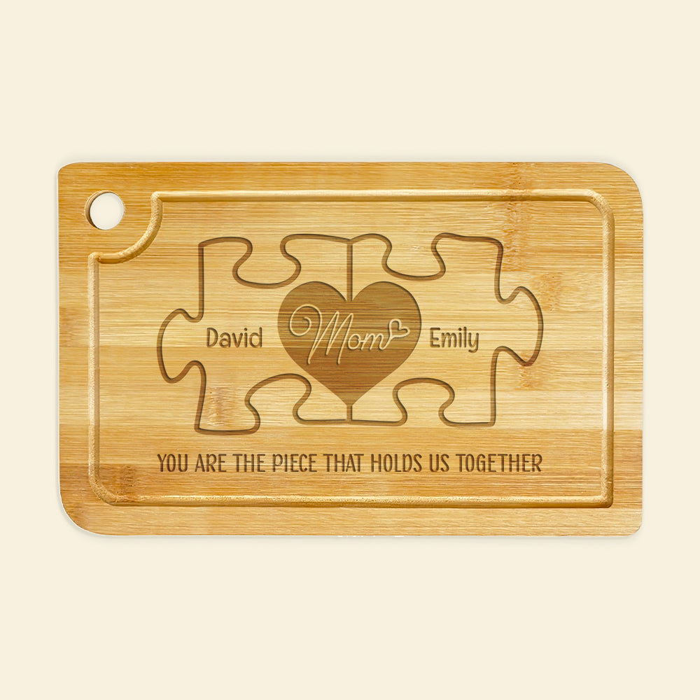 You Are The Piece That Holds Us Together- Personalized Engraved