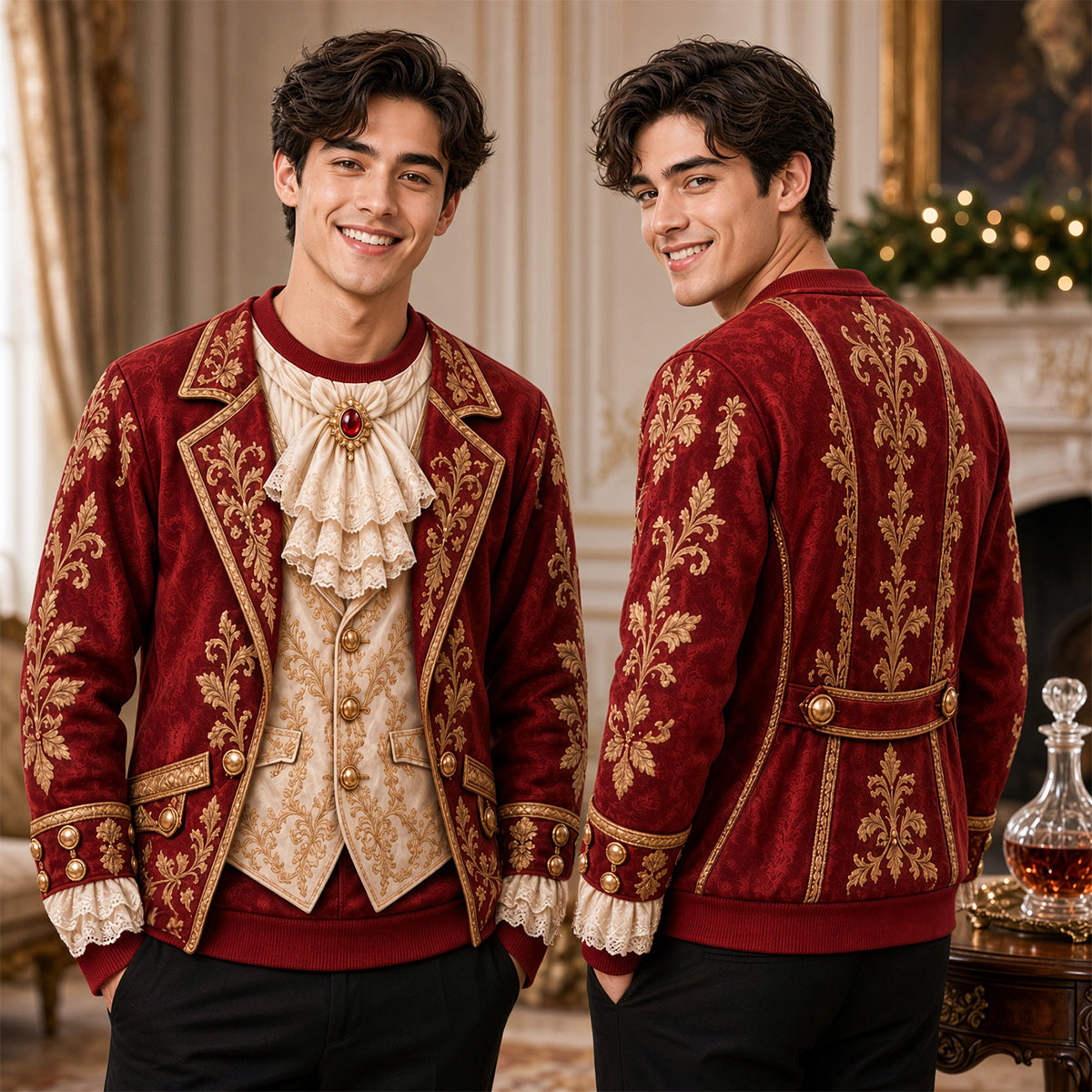 Aristocratic Formal Attire 3D Print Shirt - Personalized Gifts For Rococo Lovers 02qhdh151026 - AOP Products - GoDuckee