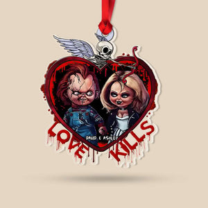 Couple Love Kills 03ohhn271023 Personalized Ornament - Ornament - GoDuckee