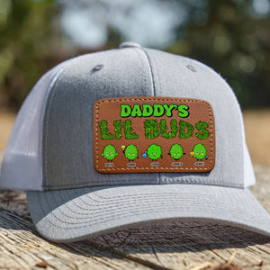 Personalized Gifts For Dad Leather Patch Hat 04ACTN210524 Father's Day - Caps - GoDuckee