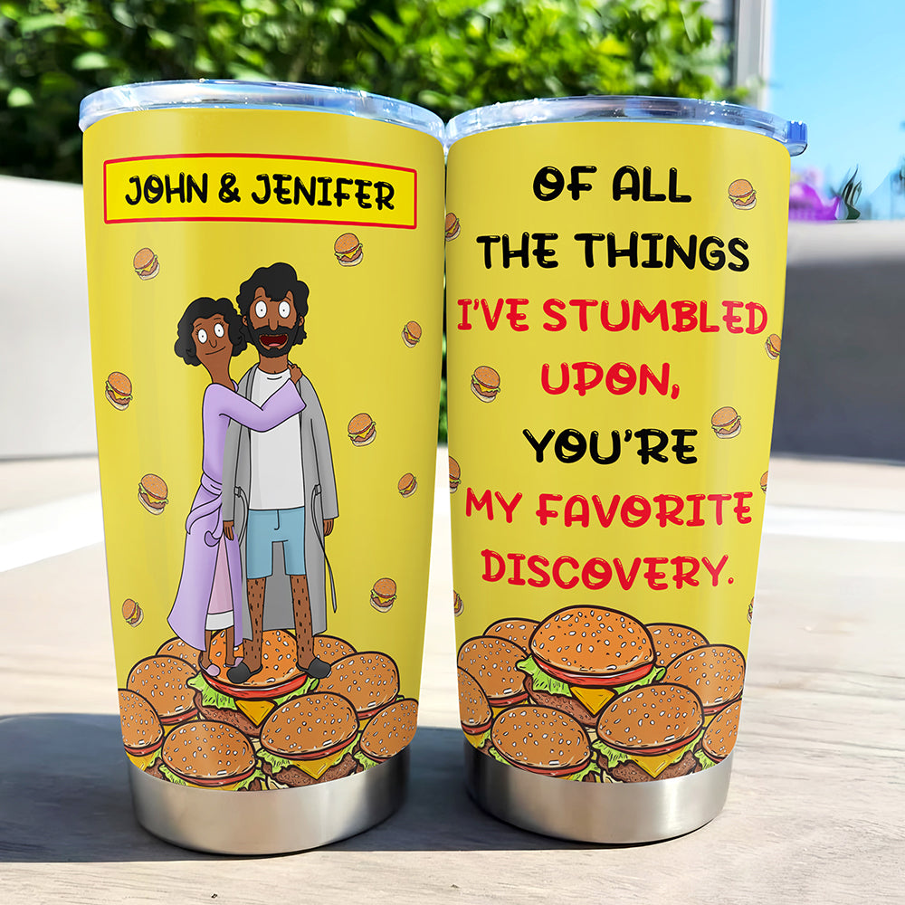 Personalized Gifts For Couple Tumbler 04ohmh100225hg - Tumbler Cup - GoDuckee