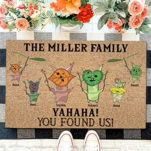Gift For Family 03NAQN010623 Personalized Family Doormat - Doormat - GoDuckee
