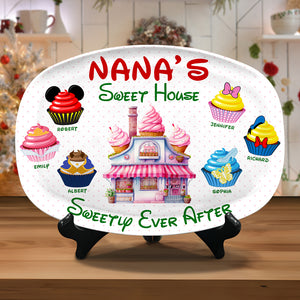 Grandma's Sweet House 04htqn281023 Personalized Resin Plate - Resin Plate - GoDuckee