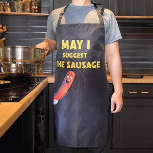 Gift For Him Apron May I Suggest The Sausage 04OHMH260124 - Aprons - GoDuckee