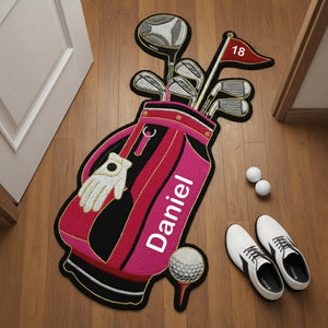Fairway Style Golf Bag Doormat - Personalized Gifts For Golfers 04HYLU081025 - Doormat - GoDuckee