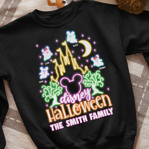 Personalized Gifts For Family Sweatshirt Neon Boo Halloween 01XQMH200824 - Shirts - GoDuckee