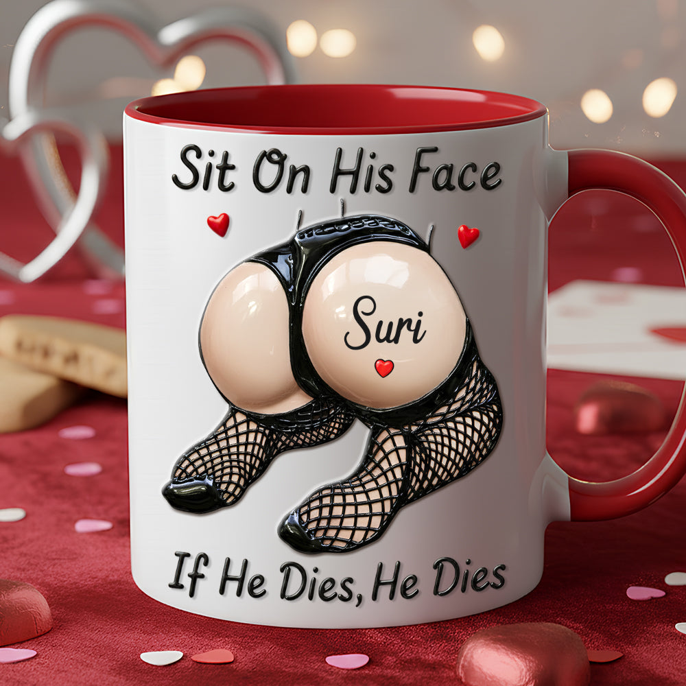Funny Couple Accent Mug - Personalized Gifts For Couple 02HUDT270126 - Coffee Mug - GoDuckee