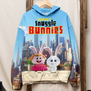 Personalized Gifts For Mom 3D Shirt, Snuggle Bunny 08tgqn210225 - AOP Products - GoDuckee